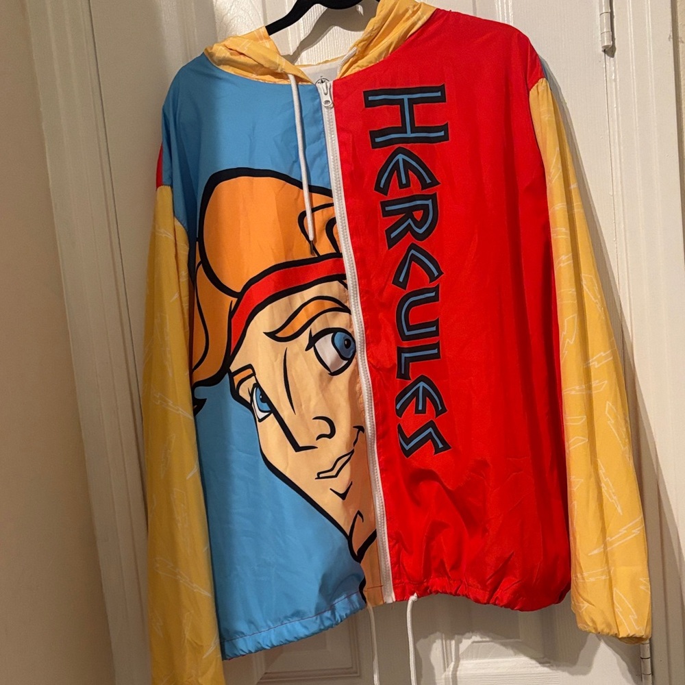 Hercules Color Block Zip-Up Sweater